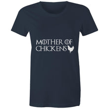 Load image into Gallery viewer, T-Shirt - Mother of Chickens - Women&#39;s (White text)
