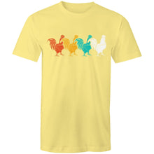 Load image into Gallery viewer, T-Shirt - 4 Roosters
