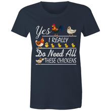 Load image into Gallery viewer, T-Shirt - Yes I do! - Women&#39;s
