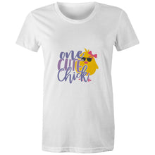 Load image into Gallery viewer, T-Shirt - One cute chick - Women&#39;s
