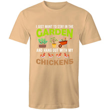 Load image into Gallery viewer, T-Shirt - Garden &amp; Hang Out With Chickens - plus sizes
