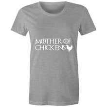 Load image into Gallery viewer, T-Shirt - Mother of Chickens - Women&#39;s (White text)
