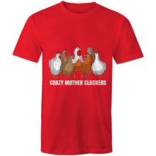 Load image into Gallery viewer, T-shirt - Crazy Mother Cluckers!
