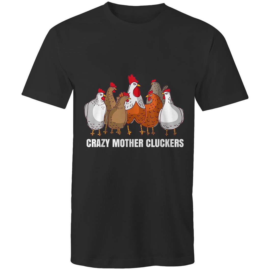 T-Shirt - Crazy Mother Cluckers - plus sizes