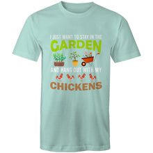 Load image into Gallery viewer, T-Shirt - Garden Hang Out With Chickens
