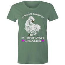 Load image into Gallery viewer, T-Shirt - Stressful Silkie - Women&#39;s
