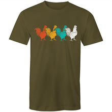 Load image into Gallery viewer, T-Shirt - 4 Roosters
