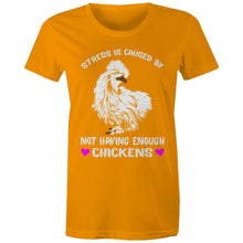 Load image into Gallery viewer, T-Shirt - Stressful Silkie - Women&#39;s
