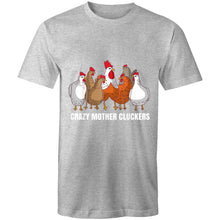 Load image into Gallery viewer, T-Shirt - Crazy Mother Cluckers - plus sizes
