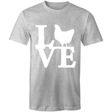 Load image into Gallery viewer, T-Shirt - Chicken Love - plus sizes
