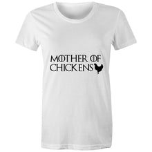 Load image into Gallery viewer, T-Shirt - Mother of Chickens - Women&#39;s (Black text)
