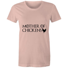 Load image into Gallery viewer, T-Shirt - Mother of Chickens - Women&#39;s (Black text)
