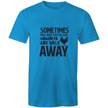 Load image into Gallery viewer, T-Shirt - Cluck It &amp; Walk Away - plus sizes
