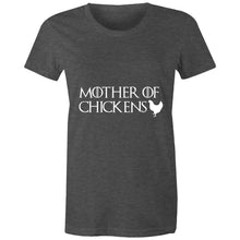 Load image into Gallery viewer, T-Shirt - Mother of Chickens - Women&#39;s (White text)
