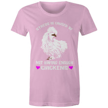 Load image into Gallery viewer, T-Shirt - Stressful Silkie - Women&#39;s
