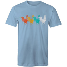 Load image into Gallery viewer, T-Shirt - 4 Roosters
