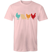 Load image into Gallery viewer, T-Shirt - 4 Chickens
