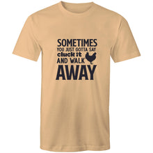 Load image into Gallery viewer, T-Shirt - Cluck It &amp; Walk Away - plus sizes
