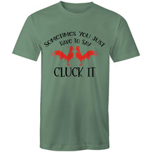 Load image into Gallery viewer, T-Shirt - Cluck It -plus sizes
