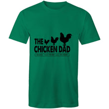 Load image into Gallery viewer, T-Shirt - Chicken Dad Legend -plus sizes
