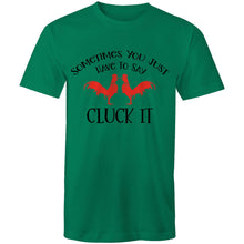 Load image into Gallery viewer, T-Shirt - Cluck It -plus sizes
