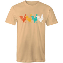 Load image into Gallery viewer, T-Shirt - 4 Roosters
