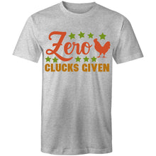 Load image into Gallery viewer, T-Shirt - Zero Clucks Given - plus sizes
