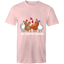 Load image into Gallery viewer, T-Shirt - Crazy Mother Cluckers - plus sizes
