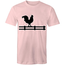 Load image into Gallery viewer, T-Shirt - Fence Sitting Rooster
