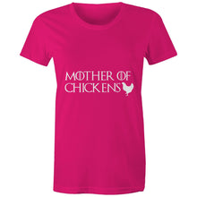 Load image into Gallery viewer, T-Shirt - Mother of Chickens - Women&#39;s (White text)
