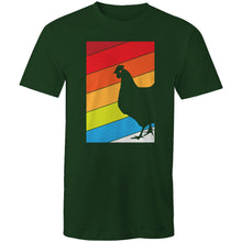 Load image into Gallery viewer, T-Shirt - Retro Chicken Square - plus sizes
