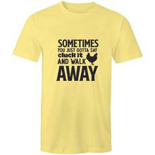 Load image into Gallery viewer, T-Shirt - Cluck It &amp; Walk Away - plus sizes
