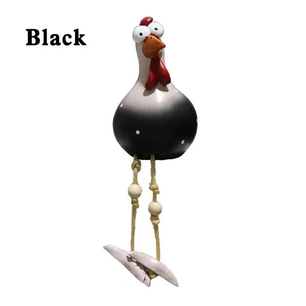 Figurines - Ceramic Sitting Rooster