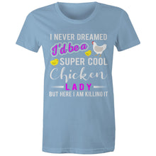 Load image into Gallery viewer, T-Shirt - Cool Chicken Lady - Women&#39;s
