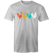 Load image into Gallery viewer, T-Shirt - 4 Roosters
