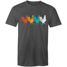 Load image into Gallery viewer, T-Shirt - 4 Roosters
