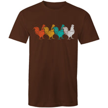 Load image into Gallery viewer, T-Shirt - 4 Roosters
