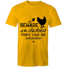 Load image into Gallery viewer, T-Shirt - Beware of the Chickens
