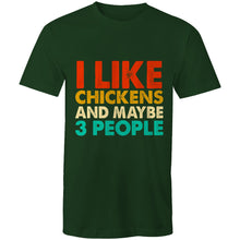 Load image into Gallery viewer, T-Shirt - I Like Chickens - plus sizes
