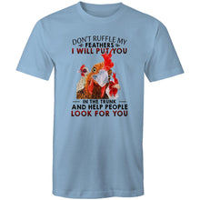 Load image into Gallery viewer, T-Shirt - Don&#39;t ruffle my feathers! - plus sizes
