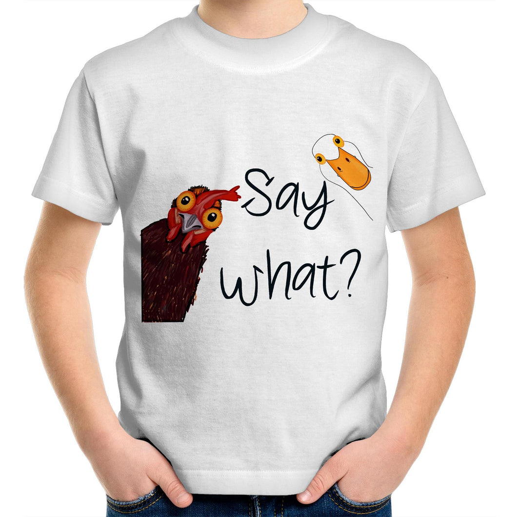 T-Shirt - Say What? - Kids Tee