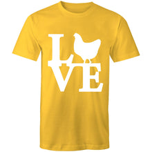 Load image into Gallery viewer, T-Shirt - Chicken Love - plus sizes
