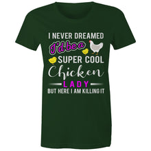 Load image into Gallery viewer, T-Shirt - Cool Chicken Lady - Women&#39;s
