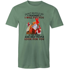 Load image into Gallery viewer, T-Shirt - Don&#39;t ruffle my feathers! - plus sizes
