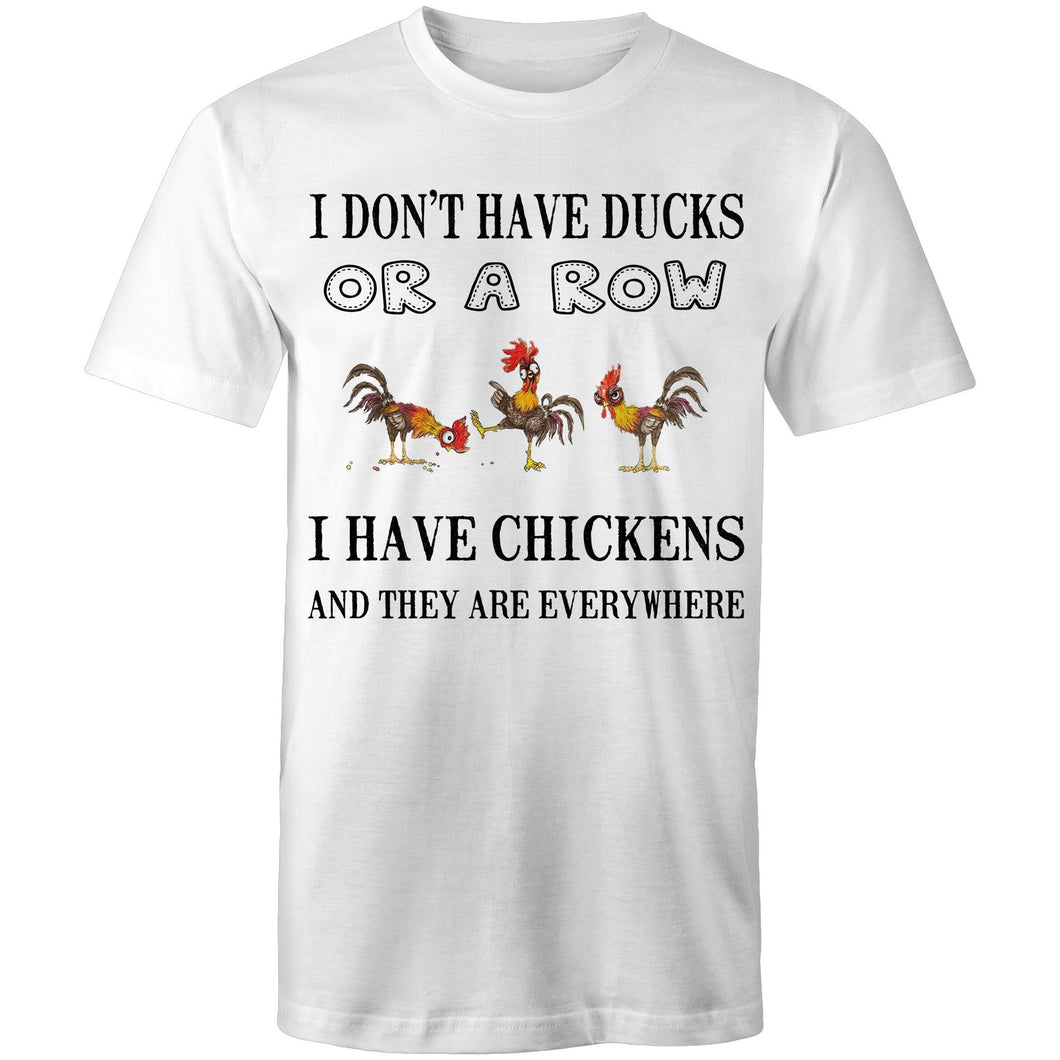 T-Shirt - Chickens Everywhere - plus sizes