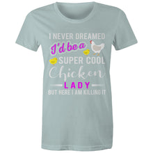 Load image into Gallery viewer, T-Shirt - Cool Chicken Lady - Women&#39;s
