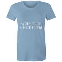 Load image into Gallery viewer, T-Shirt - Mother of Chickens - Women&#39;s (White text)
