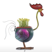 Load image into Gallery viewer, Rooster Flower pot
