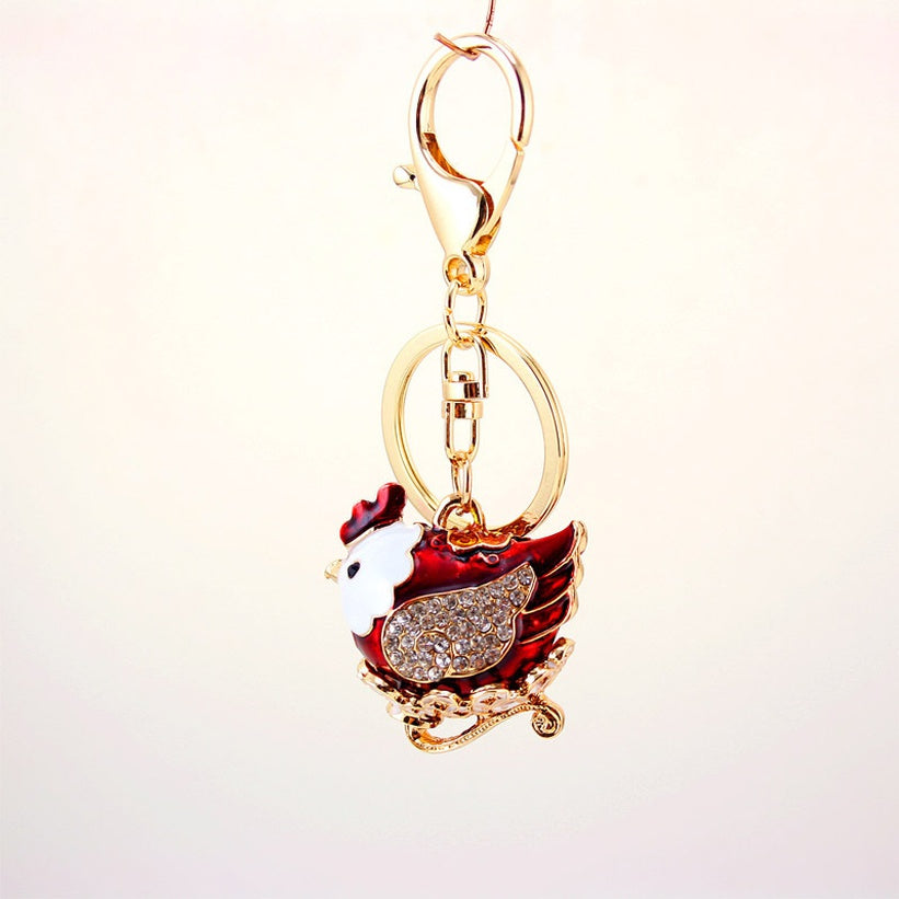 Keyring - Bling Hen