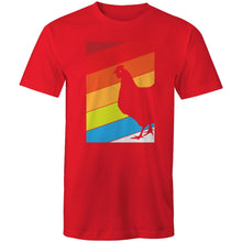 Load image into Gallery viewer, T-Shirt - Retro Chicken Square - plus sizes
